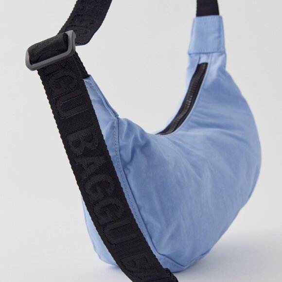 NWT Baggu Small Crescent Bag - Serenity Blue - Picture 5 of 7